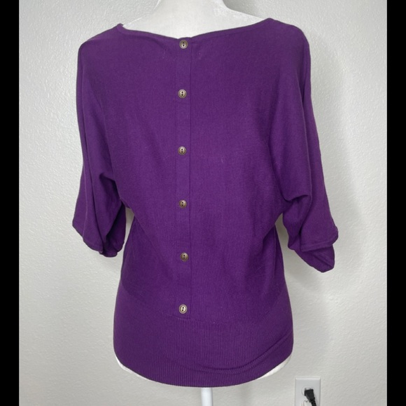 Willie Smith Dolman Sleeve Button Back size Small - Picture 2 of 5